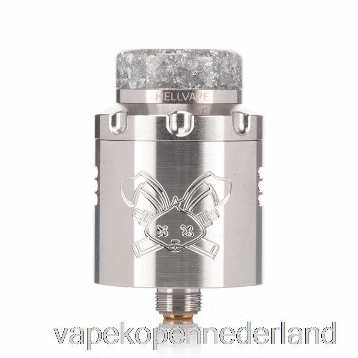 Elektronische Sigaret Vape Hellvape Dood Konijn V3 24 Mm Rda Roestvrij Staal